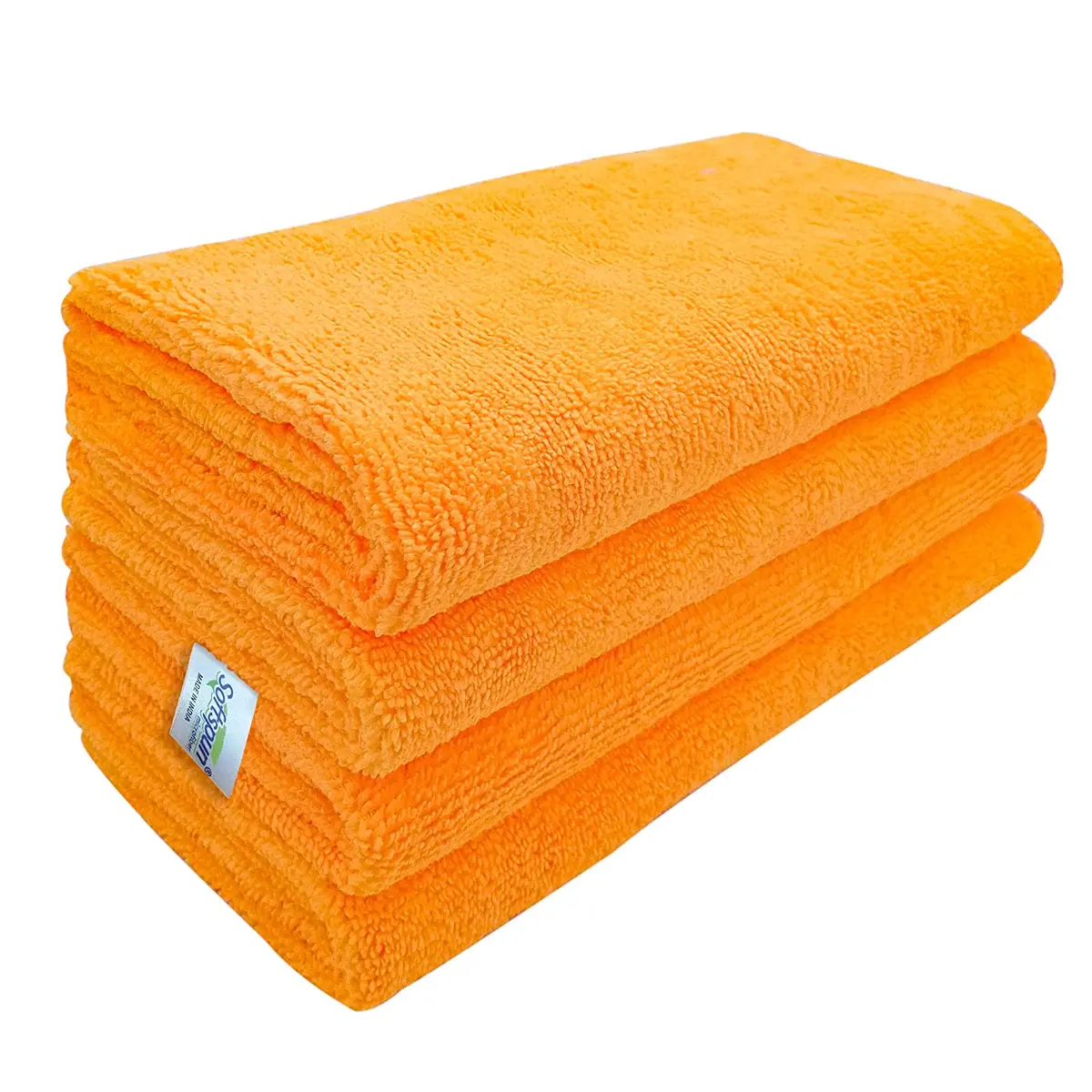 Softspun Microfiber Cloth Thick Lint & Streak-Free Multipurpose Cloths - Automotive Microfibre Towels For Car Bike Cleaning Polishing Washing &Amp; Detailing 4