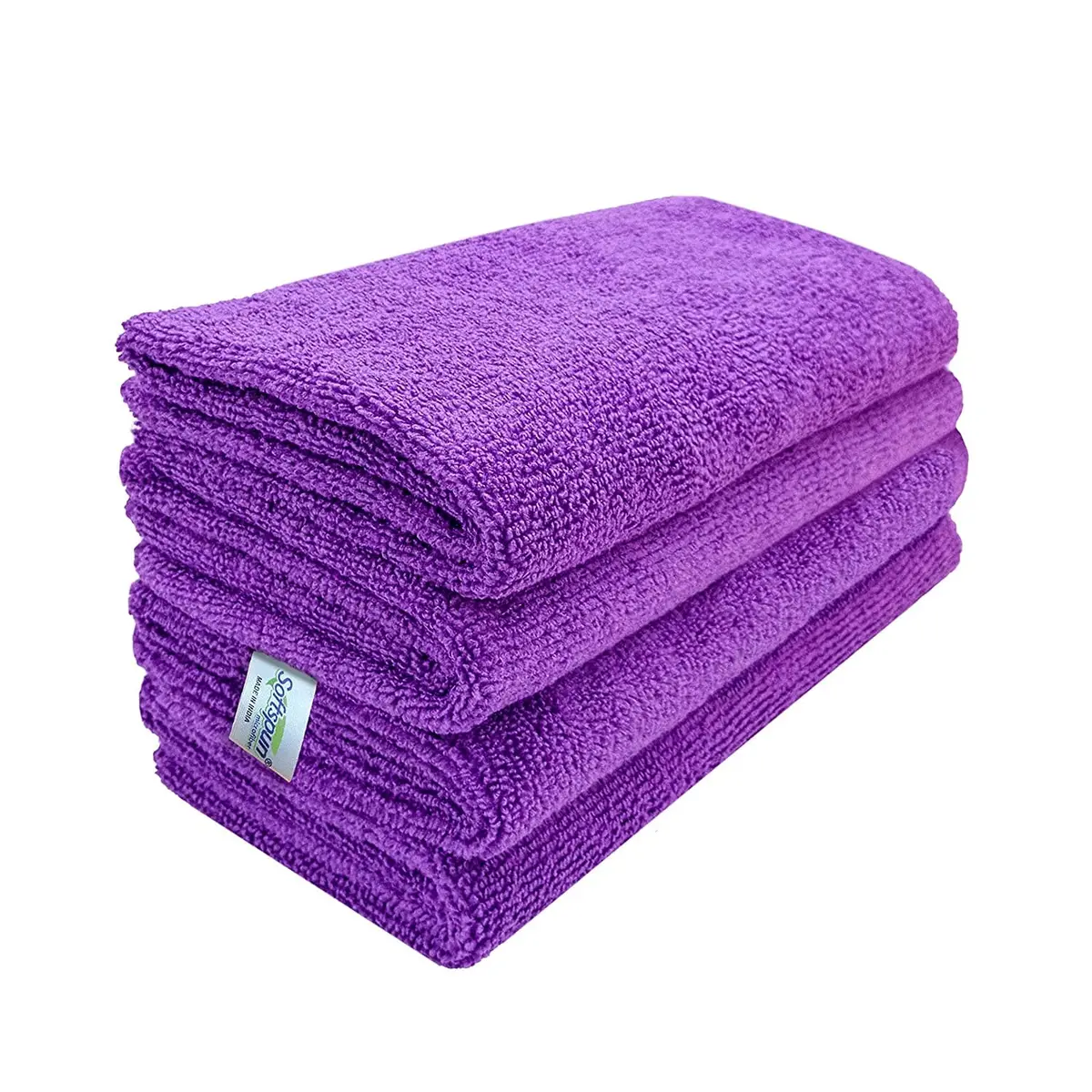 Softspun Microfiber Cloth Thick Lint & Streak-Free Multipurpose Cloths - Automotive Microfibre Towels For Car Bike Cleaning Polishing Washing &Amp; Detailing 6