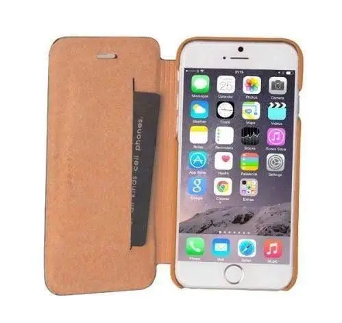 March By Uniq Genuine Leather Case For Iphone 6Plus 6Splus Smarcard Holder Stand 1