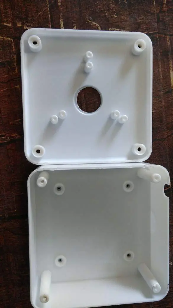 Dealsplant Premium Pvc Box For Cctv Camera Mounting Heavy Material Water Proof 1