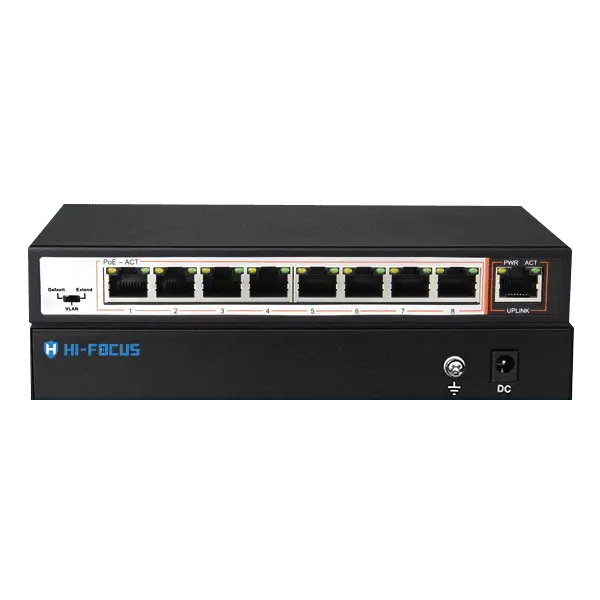 Hifocus Sh08-120W 8 Port Poe Switch 1