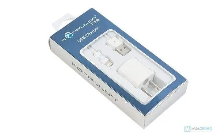 Konfulon Usb Charger With Lightning Cable 1