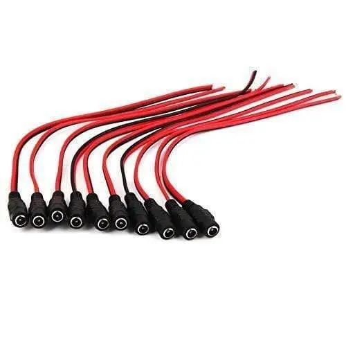 Dealspant Dc Female Pin With Full Copper Wire 5.5 * 2.1Mm (Pack Of 5) 1
