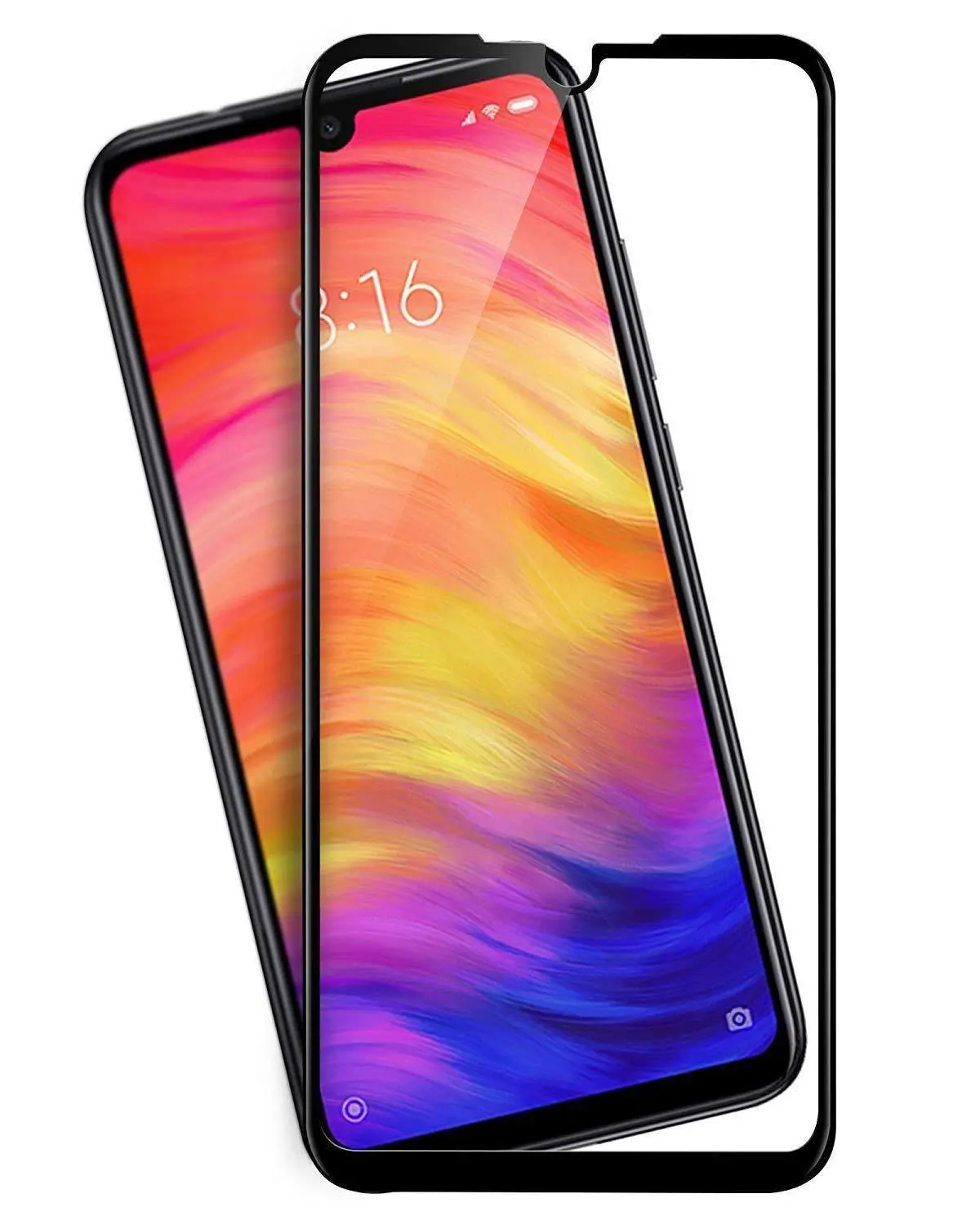 Dealsplant High Quality 11D Full Tempered Glass For Redmi Note 7S / Note 7 Pro 1