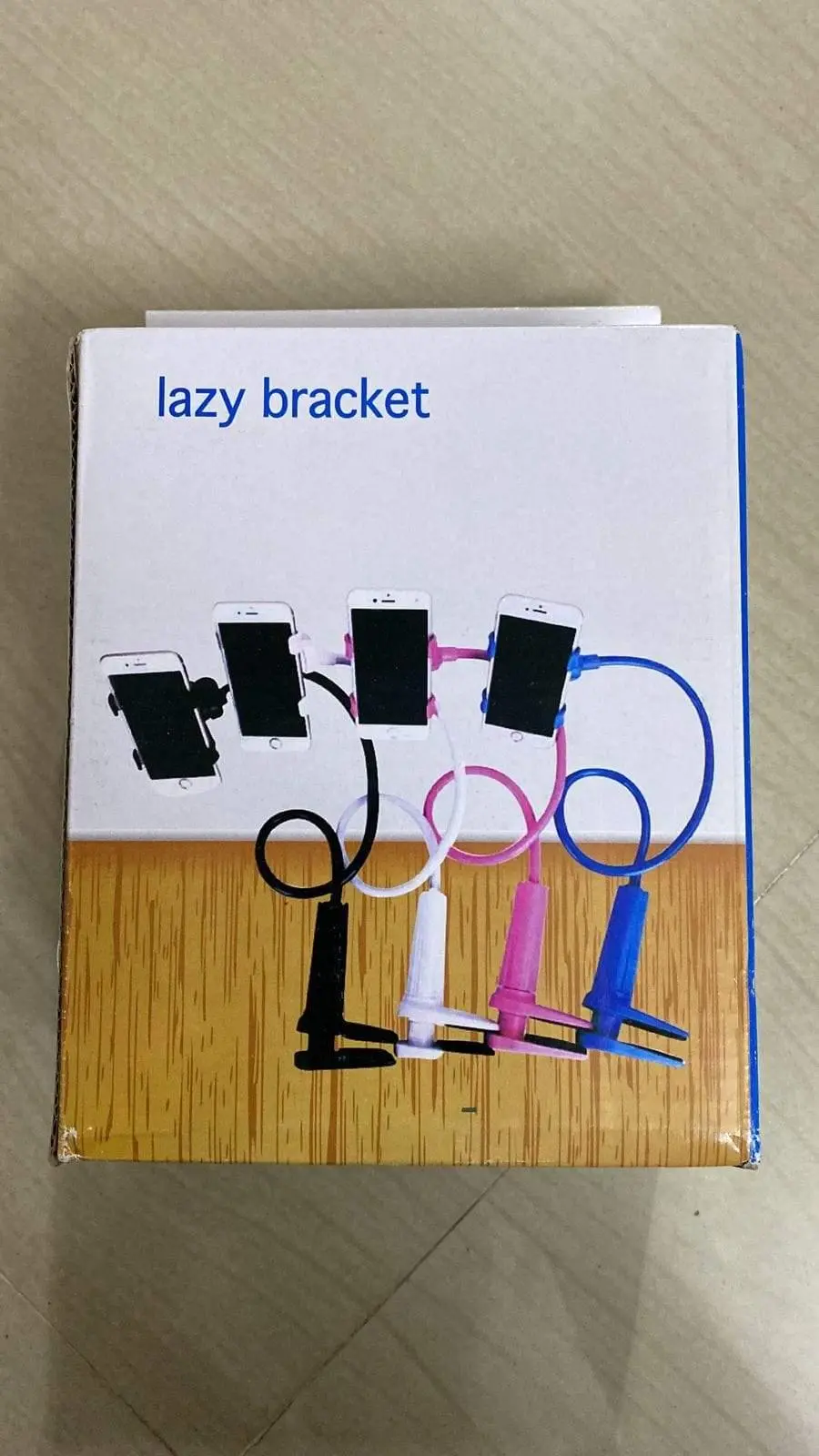Dealsplant Metal Lazy Stand Bracket Mobile Phone Stand | Flexible | Portable - Foldable | 360 Degree 1