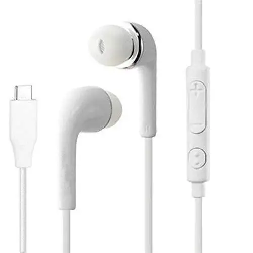 Dealsplant Type-C Wired Earphone With Mic For Samsung Galaxy Note 10 Plus, Note 10, Galaxy A8s, M40 1