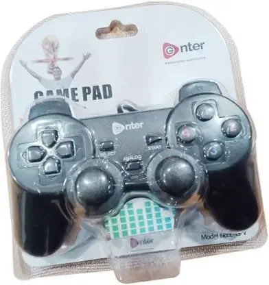 Enter E-Gpv Usb Wired Game Pad With Vibration 1