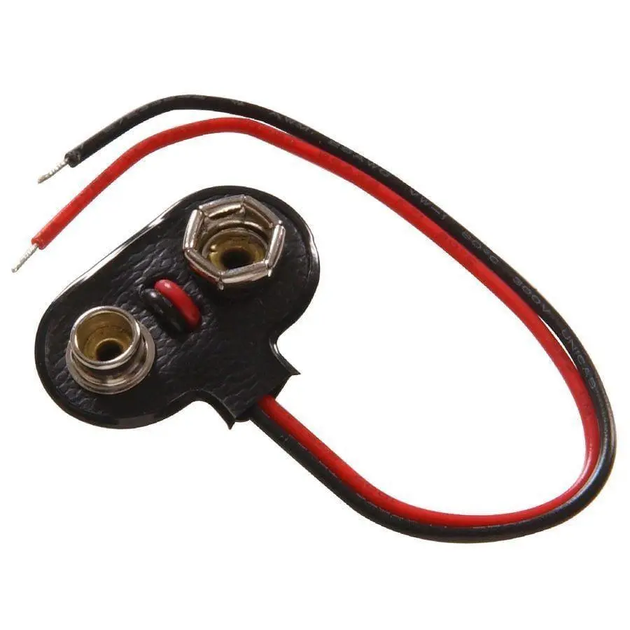 9V Battery Snapper Clip Set Of 10 Pcs 1