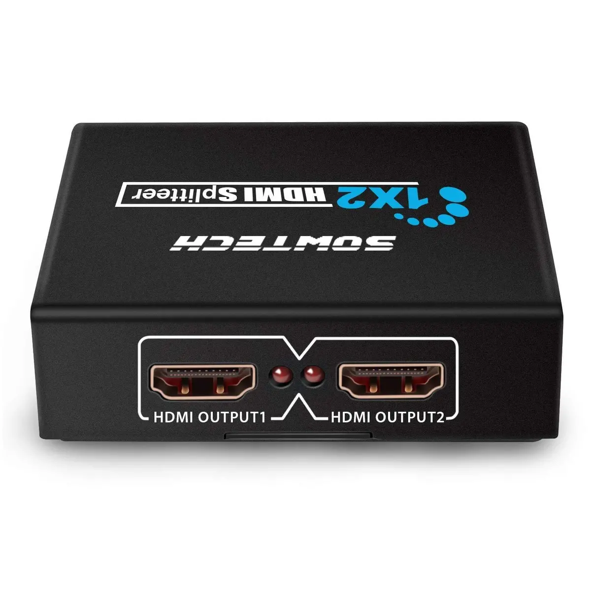Dealsplant Hdmi Splitter 1 In 2 Out Support 3D For Duplicated/Mirror Dual Monitor 1