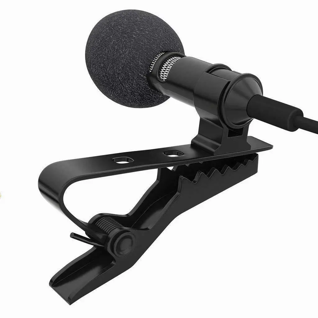 Dealsplant Collar Mic 3.5Mm Clip-On Mini Lavalier Microphone For Android/Ios Device 1