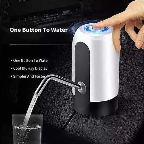 Dealsplant Automatic Electric Water Dispenser With Led Light Usb Charge Port Fits Most 1.18-5 Gallon Water Bottle (2.9 X 5.1 Inch, Multi Colour) 2