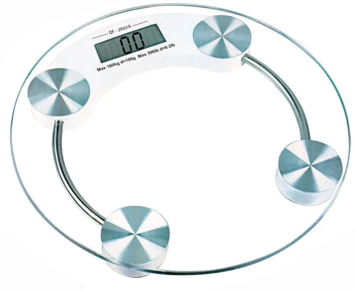 Dealsplant Digital Personal Weighing Scale With Glass 1