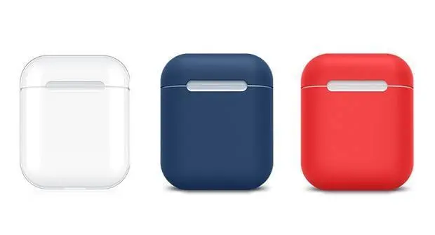 Inbase Genuine Silicon Airpods Pouch Earphone Protective Case Cover For Apple Airpod 1