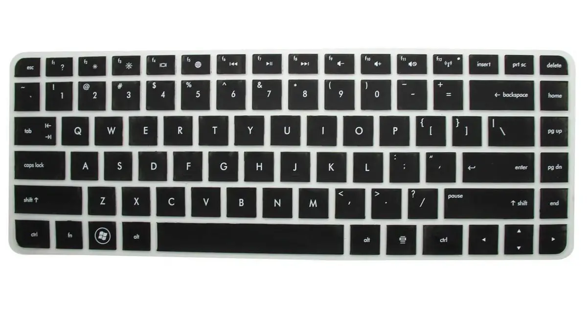 Dealsplant Keyboard Skin Cover Protector For Hp Pavilion G4, G6 1Xxx , Envy 14-1007Tx, Hp 2000, Dv4-3000 Series, Presario Cq43, 430, 431 Cq57, Cq58 1