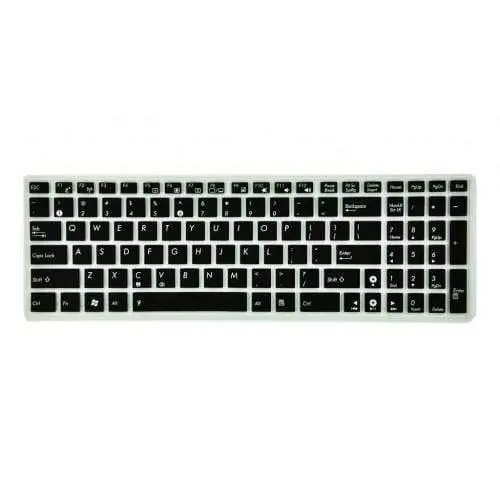 Dealsplant Keyboard Skin Protector For Asus 15.6-Inch ( X555la-Xx172d, X550cc-Xx876h X X550c, X555lj-Xx130d Nb, X554la-Xx371h Nb, X553ma-Bing-Sx526b Nb 1