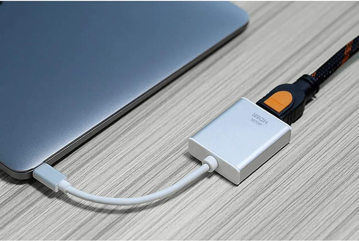 Dealsplant Usb 3.1 Type-C (Usb-C) To Hdmi Adapter For Macbook Ipad And Latest Laptops 2