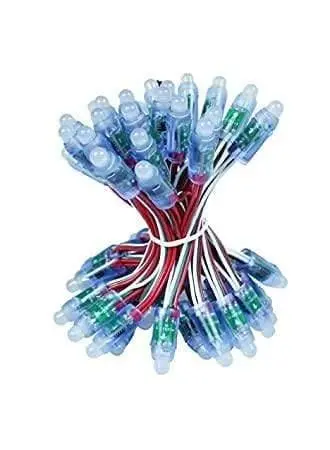 Dealsplanti 3 Inch Pixel Rgb Led 50 Pcs Round Copper Wire 1
