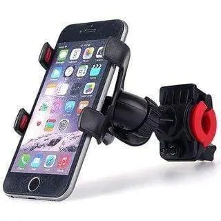 Dealsplant 360 Degree Rotation Universal Motorbike Scooter Mobile Holder Stand For All Mobiles 1
