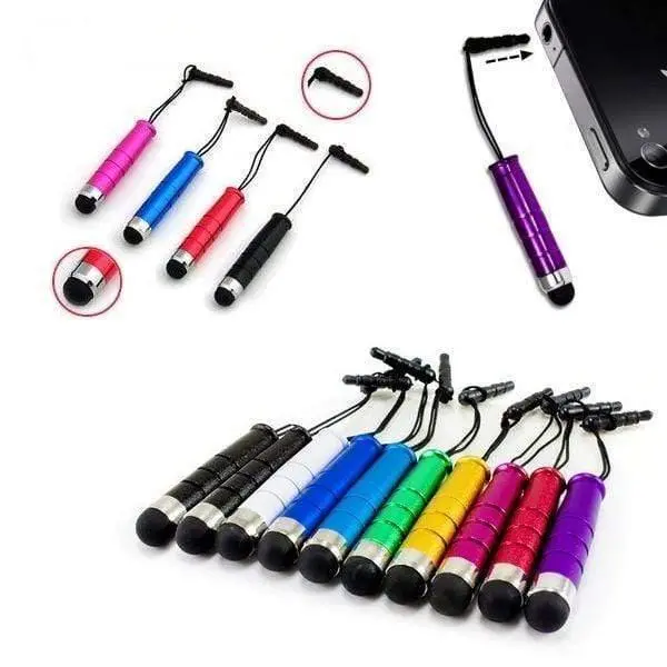Dealsplant Combo Of 3Pcs Mini Stylus Pen For Android And Ios Smartphones With 3.5Mm Jack Support 2