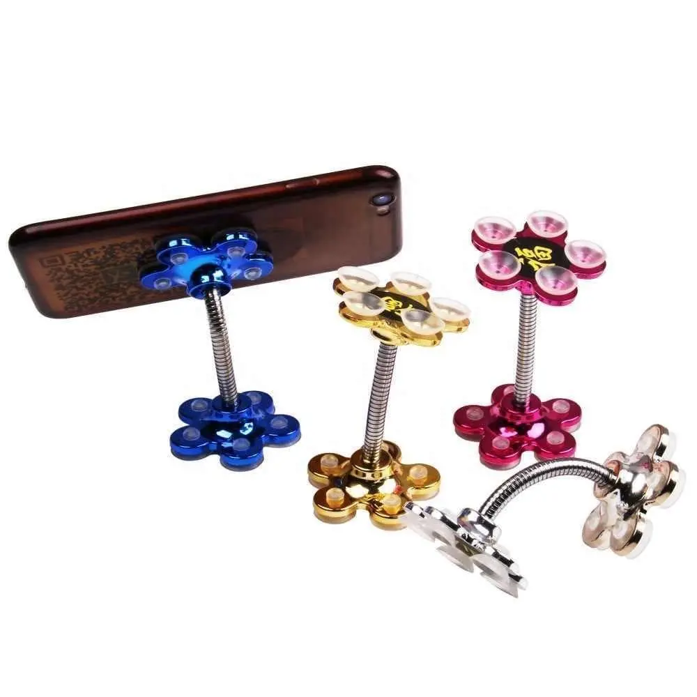 Dealsplant Magic Sucker Mobile Phone Support Mobile Stand / Holder (Random Colors) 1