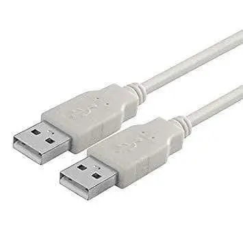 Dealsplant Usb 2.0 Type A Male To Type A Male Cable (2.7 Foot - 80Cm) (White) 1