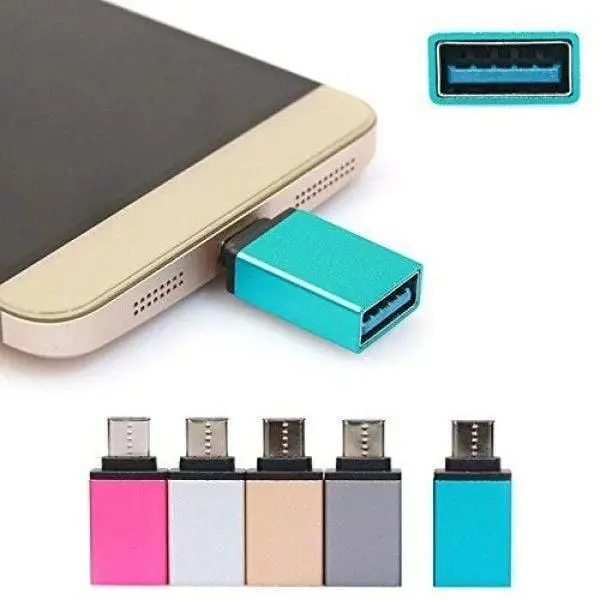 Metal Usb 3.1 Type C Otg Adapter Male To Usb 3.0 A Female Converter Adapter Otg Function - C Otg Supported Device 1