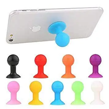 [Unbelievable Deal] Dealsplant Octopus Mobile Stand Sucker Silicone Suction Mini Phone Stand Holder For All Phones - Random Colors (1 Pc) 1