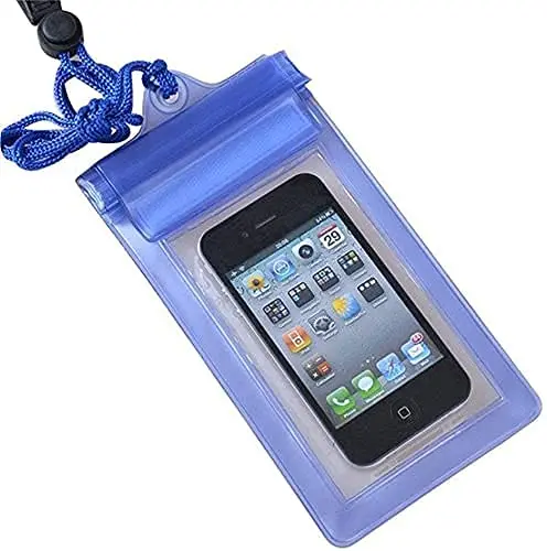 [Unbelievable Deal] Mobile Phones Transparent Waterproof Mobile Pouch Rain Mobile Cover (Multicolor) (Pack Of 1) 1