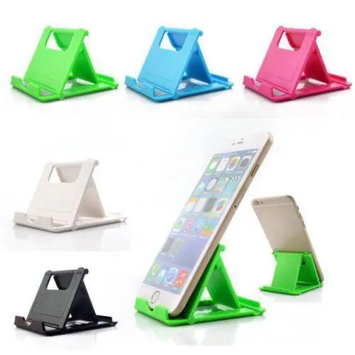 Dealsplant Multi Angle Flexible Plastic Stand Mobile Holder Random Colour (Pack Of 2) 1