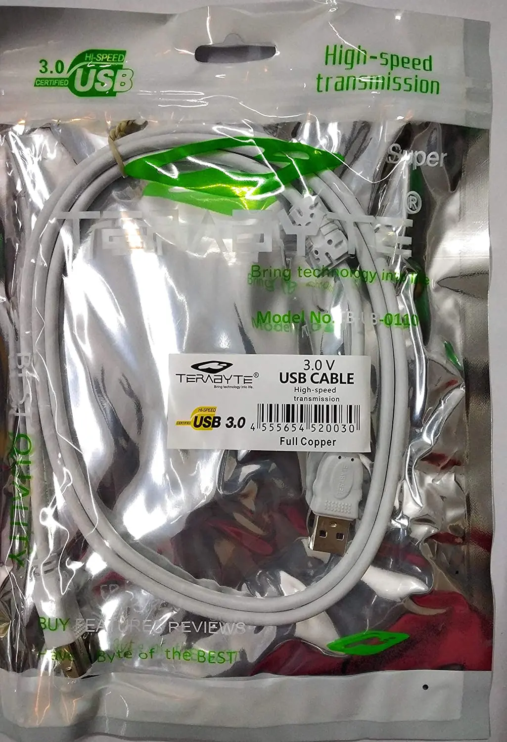 Terabyte Usb Printer Cable 3.0 Meter 1