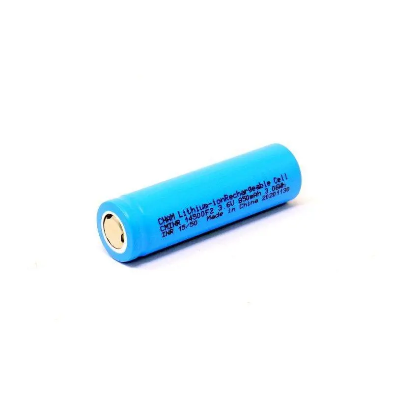Dealsplant 14500 High Quality Rechargeable 3.7V Lithium-Ion Button Top Battery For Power Bank, Science Projects, Torch Lights 1