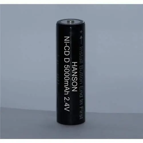 Dealsplant 2.4V 5000 Mah Ni-Cd Rechargeable D Size Battery For Toys Medical Equipment 1