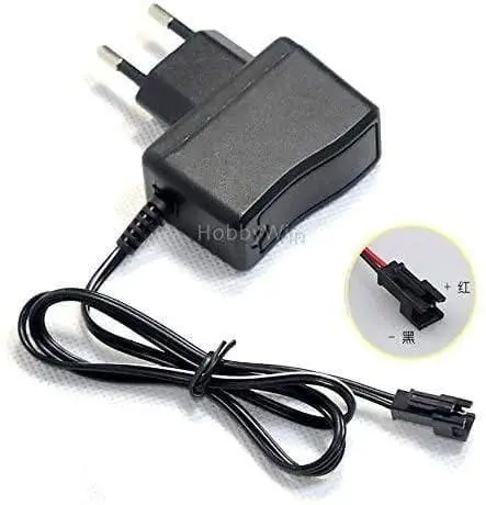Dealsplant 4.8V / 6V Charger Sm-2P Plug For Nimh Nicd Rc Toy Battery Charging Power Adapter 1