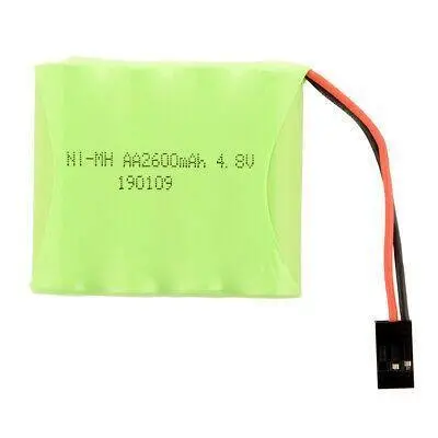 High Quality Rechargeable 4.8V 2600Mah Ni-Cd Aa Battery Pack With Sm 2P Plug For Toys / Cordless Phones 1