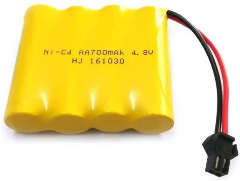 High Quality Rechargeable 4.8V 700Mah Ni-Cd Aa Battery Pack With Sm 2P Plug For Toys / Cordless Phones 1