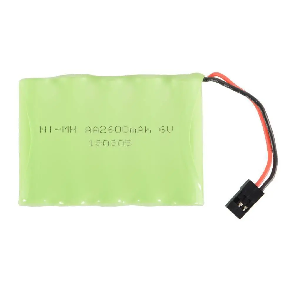 High Quality Rechargeable 6V 2600Mah Ni-Cd Aa Battery Pack With Sm 2P Plug For Toys / Cordless Phones 1