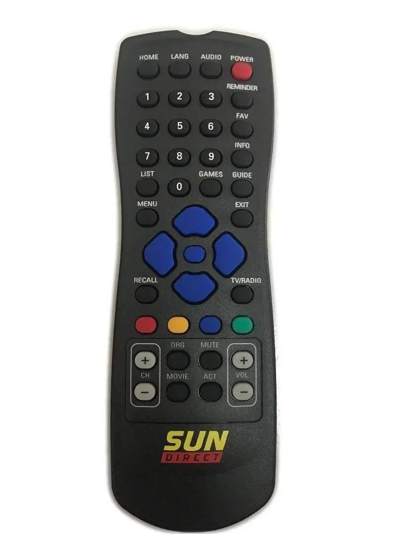 Dealsplant Replacement Remote Control For Sun Direct Dth With Timer 1