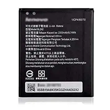 Dealsplant Bl 242 High Quality Battery For Lenovo 6000  Mobile Phones (6 Months Replacement Warranty) 1