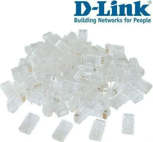 D-Link Rj45 Connector Module Plugs - Pack Of 100 Nos 1
