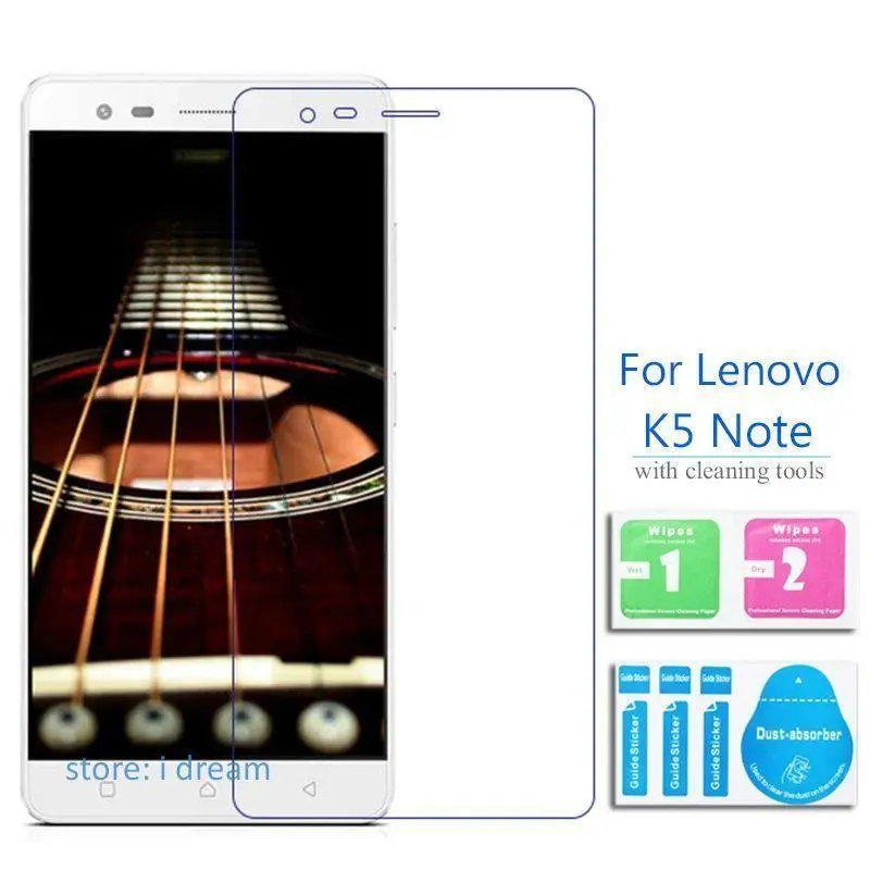 2.5D Tempered Glass Screen Protector For Lenovo K5 Note 1