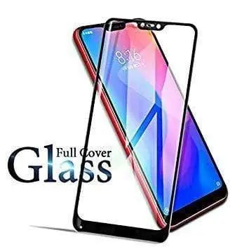Dealsplant Edge To Edge Full Tempered Glass 9H Hardness Screen Protector Anti Scratch And Dust Proof For Redmi Note 6 Pro 1