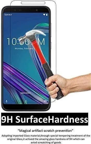 Dealsplant Tempered Glass Screen Protector For Asus Zenfone Max Pro M1 1