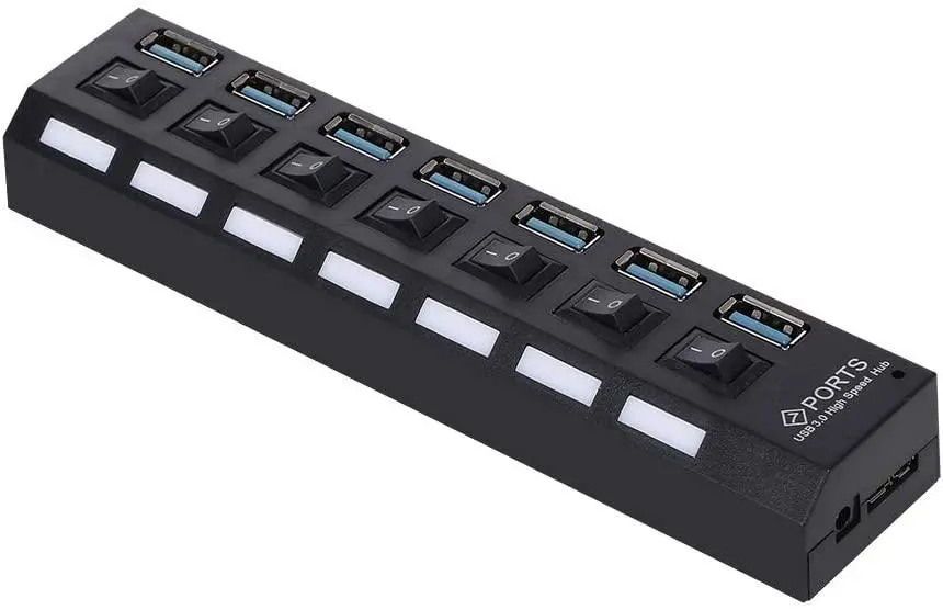Dealsplant 7-Port Usb 2.0 Hub 1