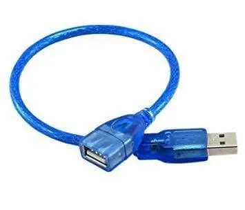 Dealsplant Compact Shielded Usb 2.0 Male To Female Extension Cable 30 Cm 1 Feet For Led Tv 1