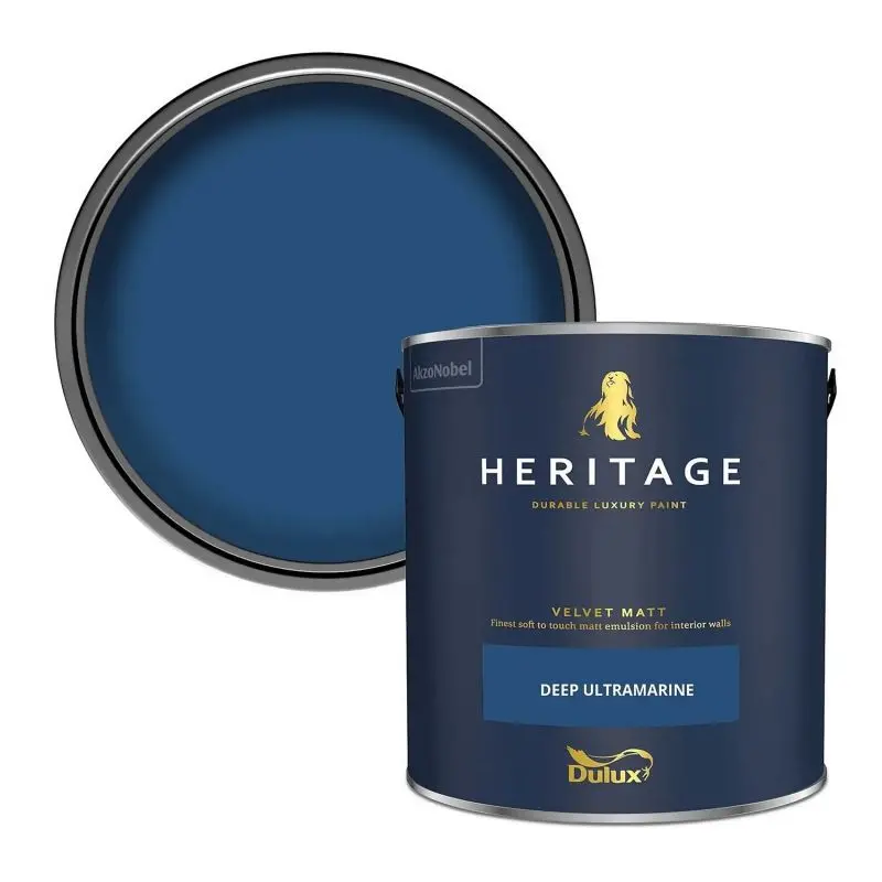 Dulux Heritage Matt Emulsion - Deep Ultramarine 2