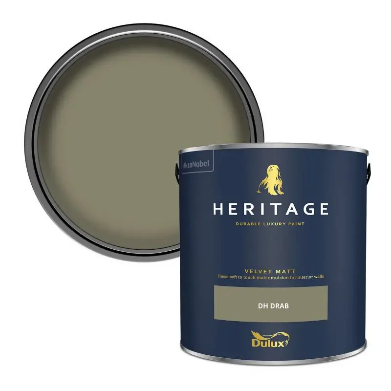 Dulux Heritage Dh Drab - Matt Emulsion 2