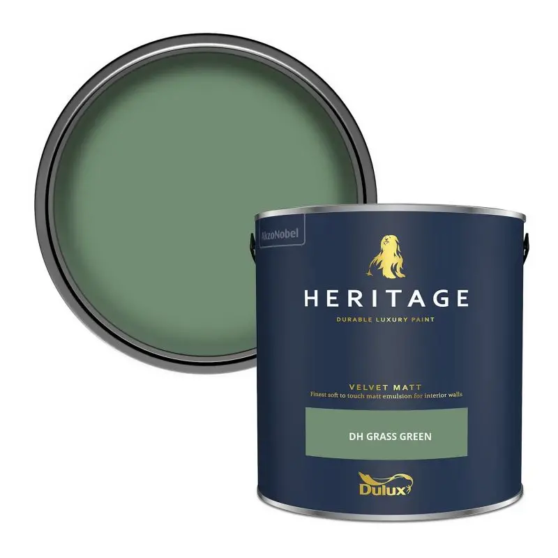 Dulux Heritage Dh Grass Green - Matt Emulsion 2