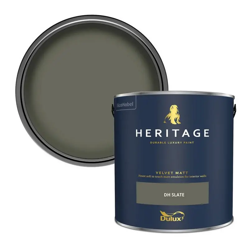 Dulux Heritage Matt Emulsion - Dh Slate 2