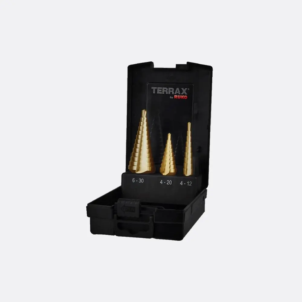 Terrax Hss Step Drill Set 1