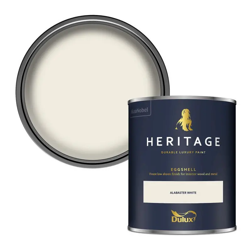Dulux Heritage Eggshell - Alabaster White 1